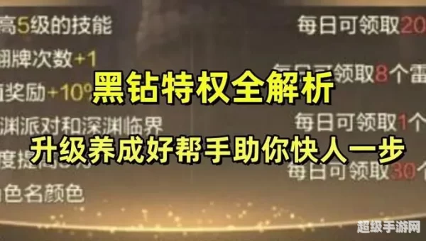 黑钻特权