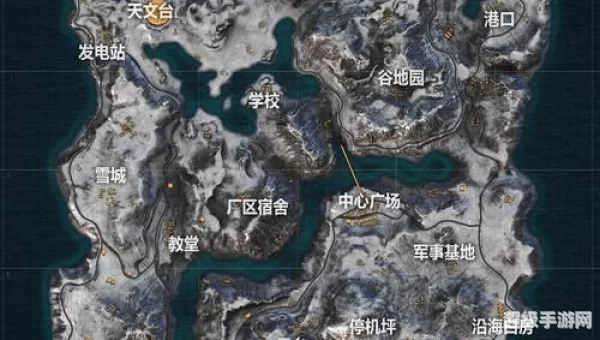 刺激战场雪地地图